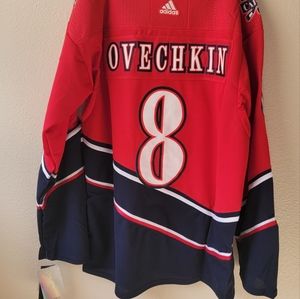 New NHL Jersey Ovechkin Washington Capitals #8 Size L (52)